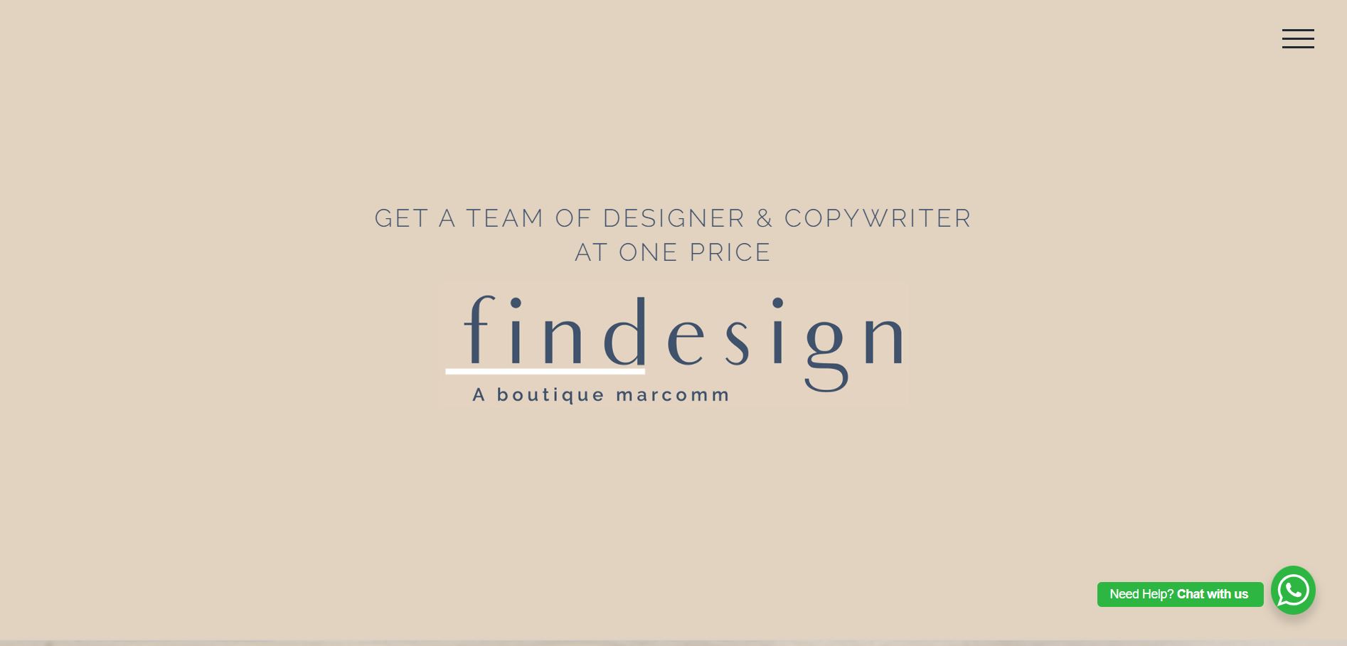 Screenshot proyek Findesign dan Funbox